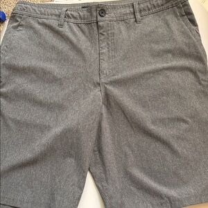 O'Neill Men's Heather Gray Flat Front Shorts